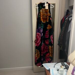 FARM Rio Vibrant Floral Midi Dress NWT XL